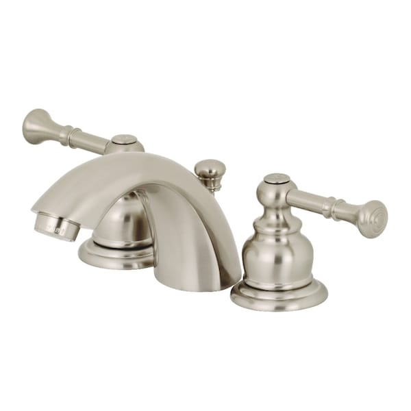 KB958NL Mini-Widespread Bathroom Faucet, Brushed Nickel